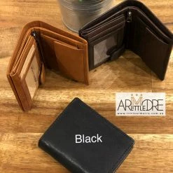 Best Pirce β MEN Rugged Hide Scott RH-1424 Rugged Leather Bi-Fold Wallet π 17 MEN Rugged Hide Scott RH-1424 Rugged Leather Bi-Fold Wallet