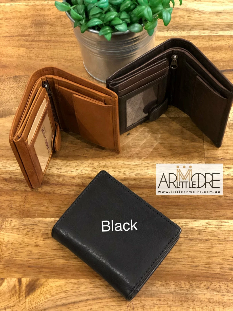 Best Pirce β MEN Rugged Hide Scott RH-1424 Rugged Leather Bi-Fold Wallet π 8 MEN Rugged Hide Scott RH-1424 Rugged Leather Bi-Fold Wallet