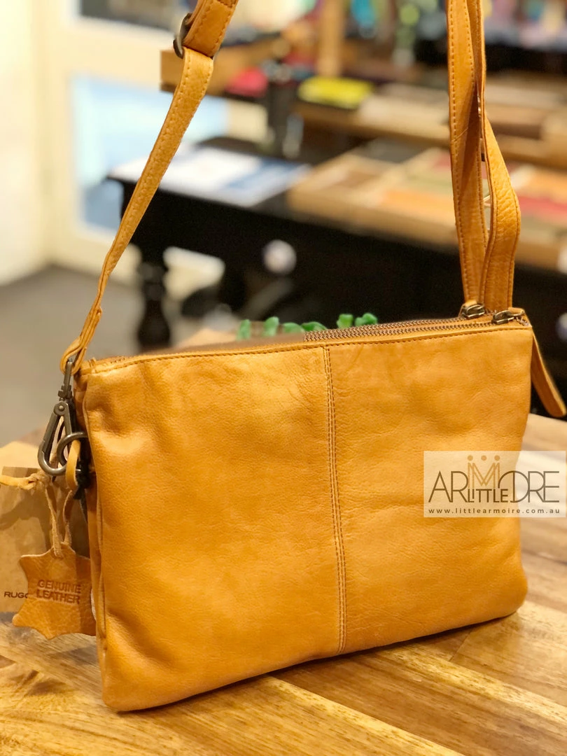 Budget ๐ Rugged Hide Romy RH-13687 Leather Crossbody Clutch Bag โ 6 Rugged Hide Romy RH-13687 Leather Crossbody Clutch Bag