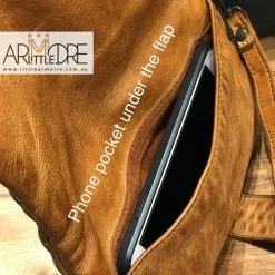 Rugged Hide Valentina RH-40639 Ladies Leather Sling Bag / Clutch With Stud Design WOMEN