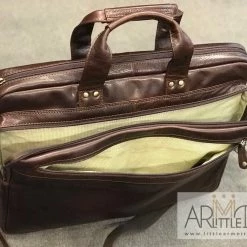 Satchel / Laptop Bag Oran Leather OB-23082 Vince Business Leather Laptop Bag