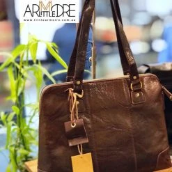 WOMEN Rugged Hide Eva RH-233 Ladies Shoulder Laptop / Tablet Leather Bag