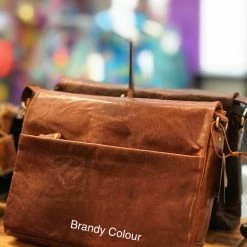 Oran Leather OB-16085 Jonathan Leather Satchel SALE