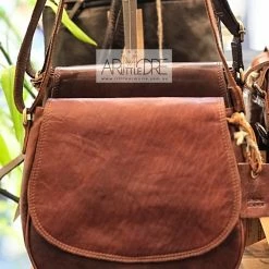 Rugged Hide Nala RH-208 Classic Ladies Flap Cross Body Leather Bag