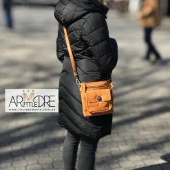 Rugged Hide Sylvia RH-13690 Small Soft Leather Ladies Cross Body Bag WOMEN