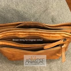 Rugged Hide Alabama RH-36430 Ladies Cross Body Leather Bag WOMEN