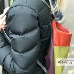 WOMEN Franco Bonini FB-207 Convertible Leather Shoulder Bag / Backpack