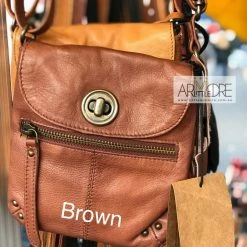 Rugged Hide RH-8863 Anne Small Cross Body Leather Bag WOMEN