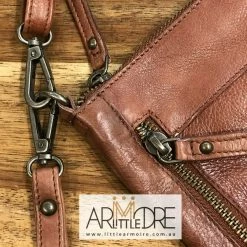 Rugged Hide RH-9555 Frances Small Cross Body Leather Bag