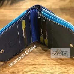 WOMEN Franco Bonini FB-9301 Mini RFID Leather Wallet / Coin Purse