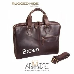 Oran Leather OB-23202 Garnet Vintage Leather Satchel Bag