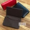 Oran Leather Ralph SAF-7203 Slim Hard Case Leather Business Card Holder WOMEN