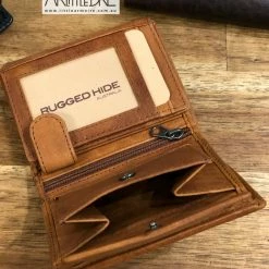 Best Pirce β MEN Rugged Hide Scott RH-1424 Rugged Leather Bi-Fold Wallet π 16 MEN Rugged Hide Scott RH-1424 Rugged Leather Bi-Fold Wallet