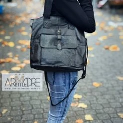 WOMEN Rugged Hide RH-9579 Ava Cross Body / Shoulder Leather Bag