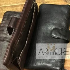 Rugged Hide RH-3030 Nova Press Stud Tab Ladies Leather Wallet WOMEN