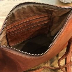 WOMEN Rugged Hide Judy RH-1910 Weave Style Soft Leather Clutch / Sling Bag