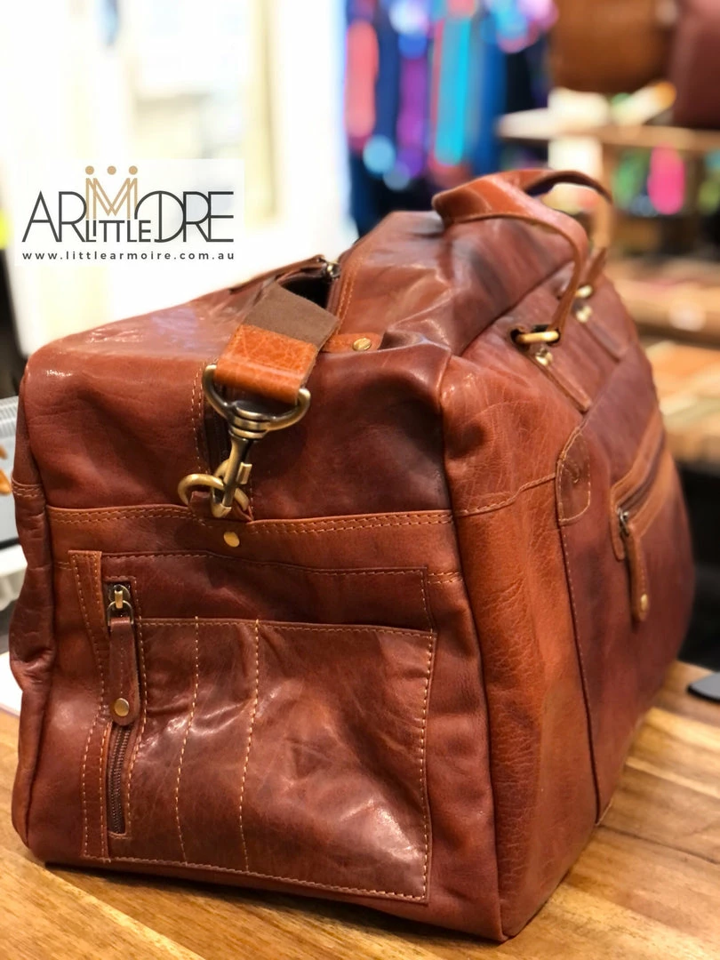 Flash Sale 𧨠Oran Leather OB-17336 Leather Travel Bag / Luggage π 10 Oran Leather OB-17336 Leather Travel Bag / Luggage