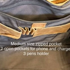 Oran Leather U-736 Lone Ranger Leather Overnight Bag SALE