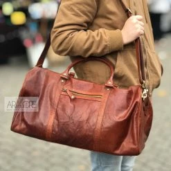 Oran Leather Rugged Hide RH-234 London Leather Luggage Bag