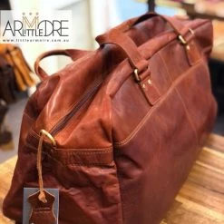 Flash Sale 𧨠Oran Leather OB-17336 Leather Travel Bag / Luggage π 15 Oran Leather OB-17336 Leather Travel Bag / Luggage