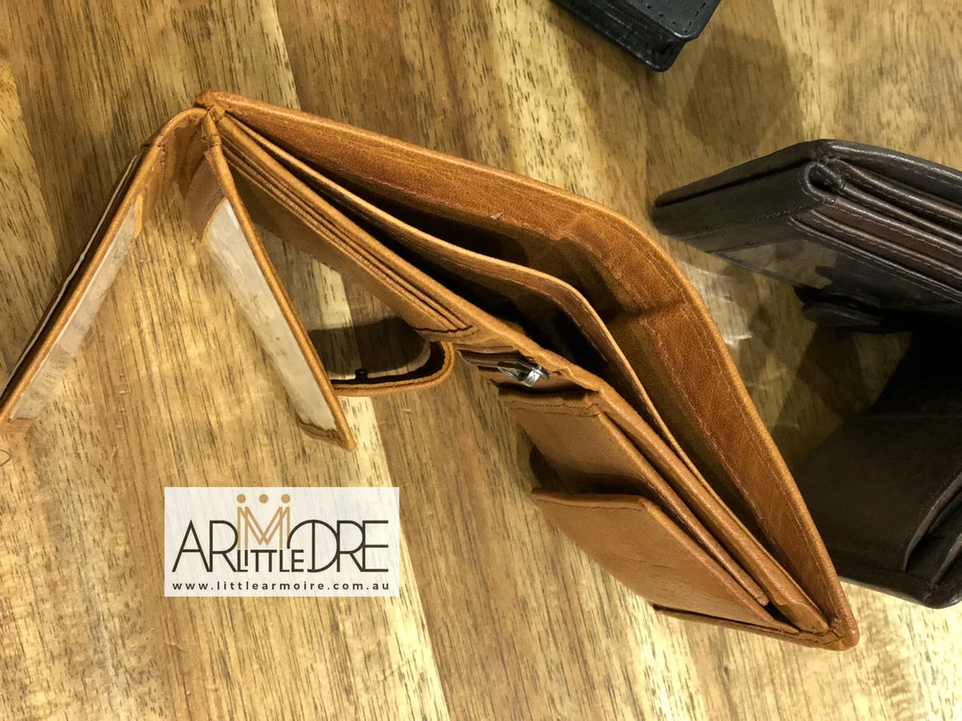 Best Pirce β MEN Rugged Hide Scott RH-1424 Rugged Leather Bi-Fold Wallet π 5 MEN Rugged Hide Scott RH-1424 Rugged Leather Bi-Fold Wallet
