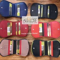 Franco Bonini FB-9302 Mini RFID Leather Wallet / Coin Purse WOMEN