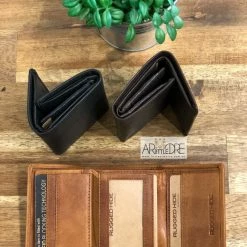 Rugged Hide Logan RH-1425 Tri-Fold Wallet