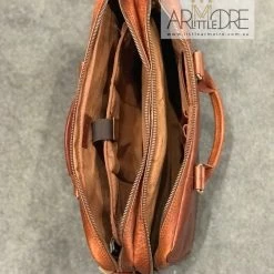 Rugged Hide Liam RH-231 Business Leather Laptop Bag / Briefcase WOMEN