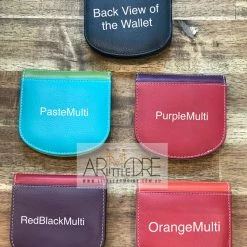 WOMEN Franco Bonini FB-9301 Mini RFID Leather Wallet / Coin Purse