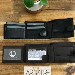 Oran Leather W-15021 Con Leather Wallet