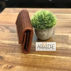 Discount ๐ฏ WOMEN Rugged Hide Mira RH-2216 Ladies Medium Size Lattice Weave Design Wallet โ 22 WOMEN Rugged Hide Mira RH-2216 Ladies Medium Size Lattice Weave Design Wallet