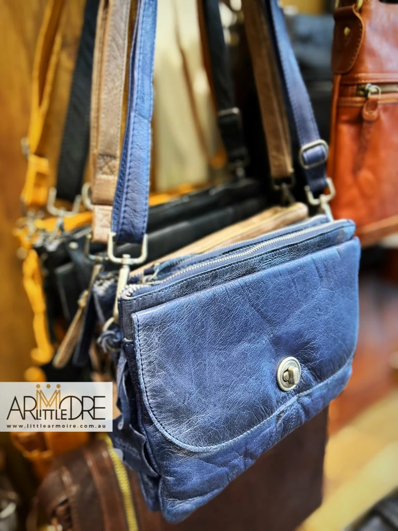 Budget ๐ Rugged Hide Romy RH-13687 Leather Crossbody Clutch Bag โ 22 Rugged Hide Romy RH-13687 Leather Crossbody Clutch Bag