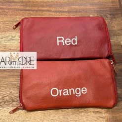 Little Armoire WOMEN Double Sided Glasses / Spectacle Soft Leather Case FB-2288