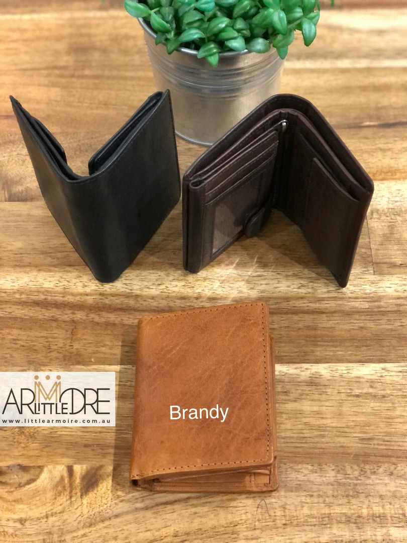 Best Pirce β MEN Rugged Hide Scott RH-1424 Rugged Leather Bi-Fold Wallet π 4 MEN Rugged Hide Scott RH-1424 Rugged Leather Bi-Fold Wallet