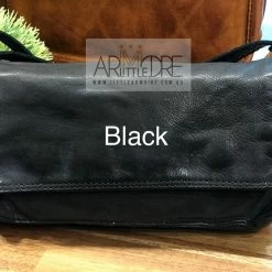 Rugged Hide Georgia RH-36435 Small Ladies Cross Body / Clutch Soft Leather Bag WOMEN