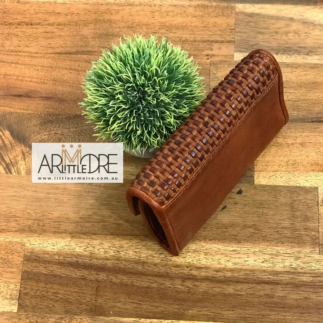 Discount ๐ฏ WOMEN Rugged Hide Mira RH-2216 Ladies Medium Size Lattice Weave Design Wallet โ 14 WOMEN Rugged Hide Mira RH-2216 Ladies Medium Size Lattice Weave Design Wallet