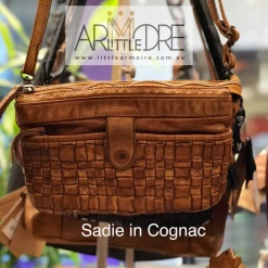 New 🛒 WOMEN Rugged Hide RH-32663 Sadie Ladies Woven Sling Bag And Clutch 🛒 15 WOMEN Rugged Hide RH-32663 Sadie Ladies Woven Sling Bag And Clutch