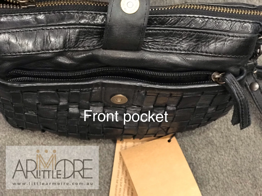 New 🛒 WOMEN Rugged Hide RH-32663 Sadie Ladies Woven Sling Bag And Clutch 🛒 10 WOMEN Rugged Hide RH-32663 Sadie Ladies Woven Sling Bag And Clutch