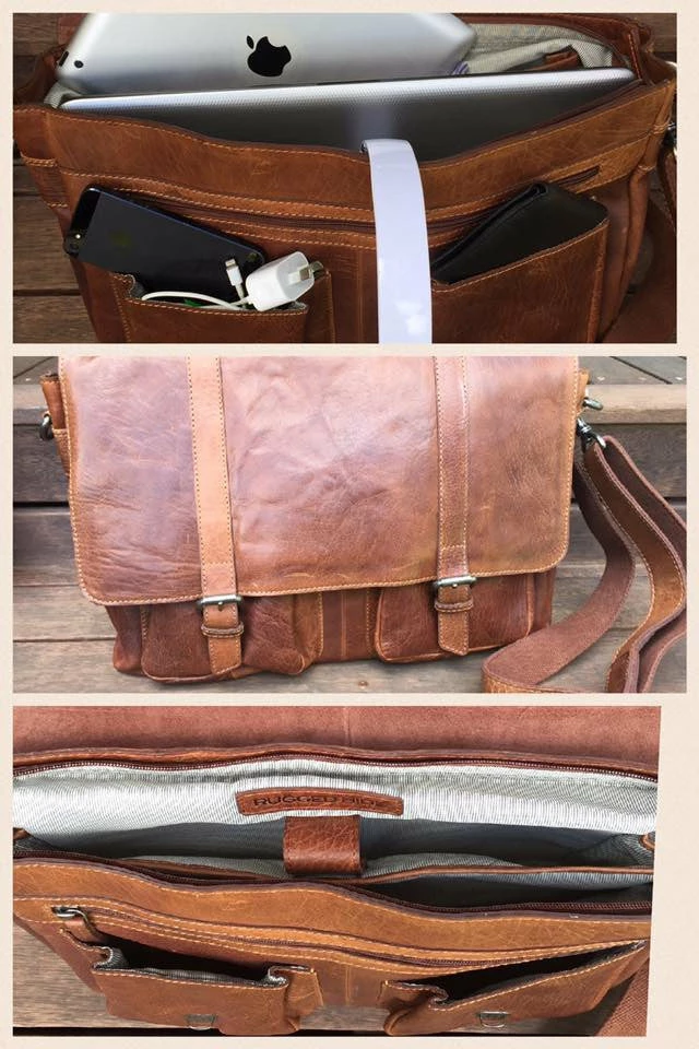 New π Oran Leather Satchel / Laptop Bag Rugged Hide RH-6000 Emerson Classic Laptop Bag π 7 Oran Leather Satchel / Laptop Bag Rugged Hide RH-6000 Emerson Classic Laptop Bag