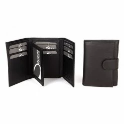 Oran Leather W-50 Tri-fold Leather Wallet